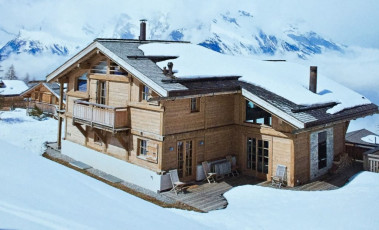 Chalet vue extérieure